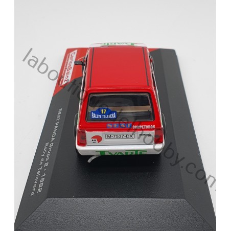 SEAT PANDA GRUPO 2 C. SAINZ RALLY TALAVERA 1982 ALTAYA ESCALA 1:43