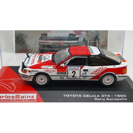 TOYOTA CELICA GT4 C. SAINZ RALLY ACROPOLIS 1990 ALTAYA ESCALA 1:43