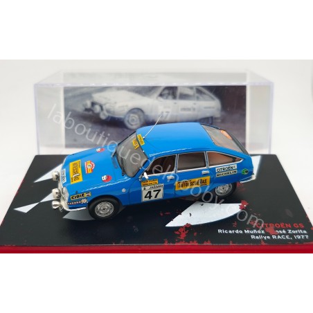 CITROEN GS R. MUÑOZ RALLYE RACE 1977 ALTAYA ESCALA 1:43