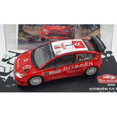 CITROEN C4 WRC S. LOEB ALLYE MONTE CARLO 2008 ALTAYA ESCALA 1:43