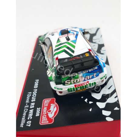 FORD FOCUS RS WRC 07 F. DUVAL RALLYE MONTE CARLO 2008 ALTAYA ESCALA 1:43