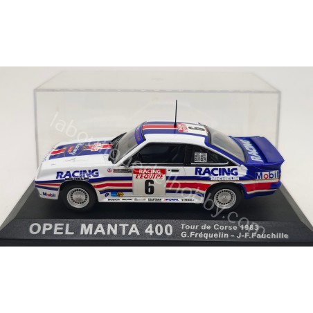 OPEL MANTA 400 G. FREQUELIN TOUR DE CORSE 1983 ALTAYA ESCALA 1:43
