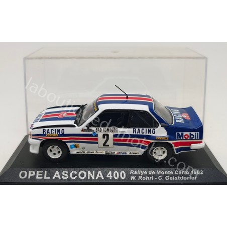 OPEL ASCONA 400 W. ROHRL RALLYE MONTE CARLO 1982 ALTAYA ESCALA 1:43