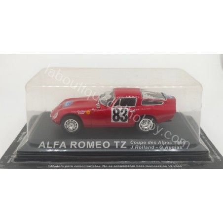 ALFA ROMEO TZ J. ROLLAND COUPE DES ALPES 1964 ALTAYA ESCALA 1:43