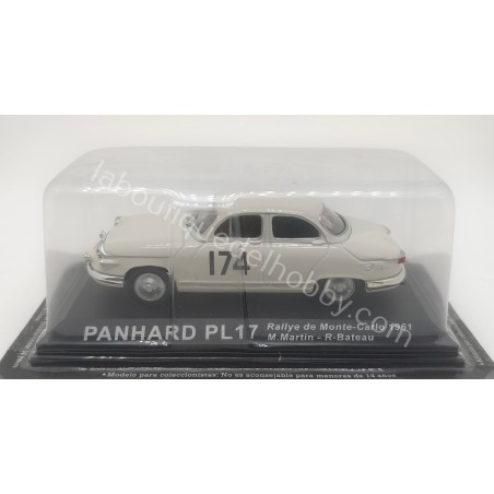 PANHARD PL17 M. MARTIN RALLYE MONTE CARLO 1961 ALTAYA ESCALA 1:43