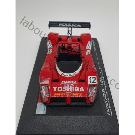 FERRARI 333 SP TAYLOR-VELEZ-VAN DE POELE LE MANS 1998 ALTAYA ESCALA 1:43