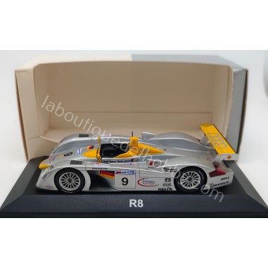 AUDI R8 AIELLO-MCNISH-ORTELLI LE MANS 2000 MINICHAMPS ESCALA 1:43