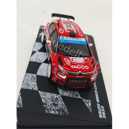 CITROEN C3 RALLY2 Y. ROSSEL RALLYE MONTE CARLO 2023 ALTAYA ESCALA 1:43