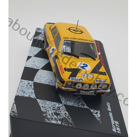 OPEL ASCONA 1.9 SR W. ROHRL RALLY ACROPOLIS 1975 ALTAYA ESCALA 1:43