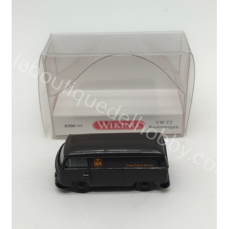 VOLKSWAGEN T2 KASTENWAGEN UPS WIKING 0300 04 ESCALA 1:87