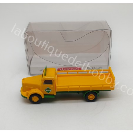 MERCEDES BENZ L 3500 GETRANKE LKW BLUNA WIKING 0570 02 ESCALA 1:87