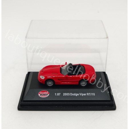 DODGE VIPER RT/10 2003 MODEL POWER ESCALA 1:87