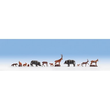 ANIMALES DEL BOSQUE NOCH 36745 ESCALA N