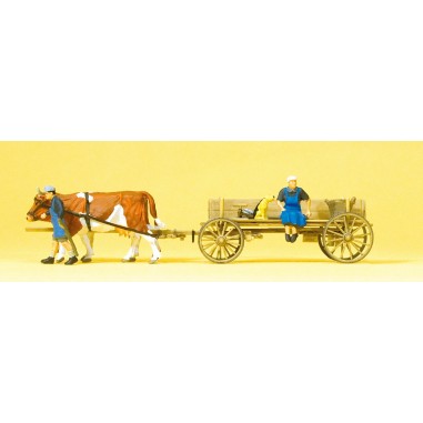 CARRO DE GRANJA PREISER 30412 ESCALA H0