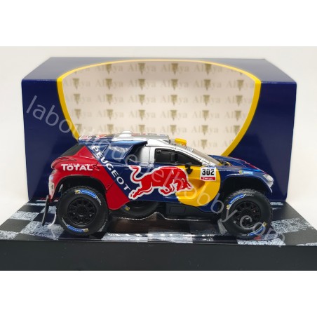 PEUGEOT 2008 DKR S. PETERHANSEL RALLY DAKAR 2016 ALTAYA ESCALA 1:43