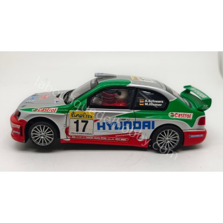 HYUNDAI ACCENT WRC MONTE CARLO 2002 SCALEXTRIC 6084 SIN CAJA