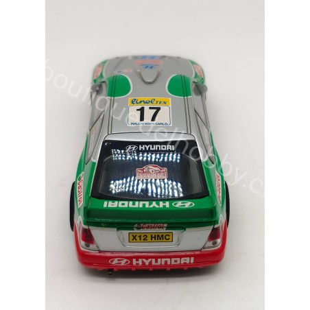 HYUNDAI ACCENT WRC MONTE CARLO 2002 SCALEXTRIC 6084 SIN CAJA