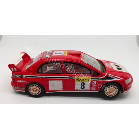 MITSUBISHI LANCER EVO VII WRC MONTECARLO 2002 SCALEXTRIC 6089 SIN CAJA