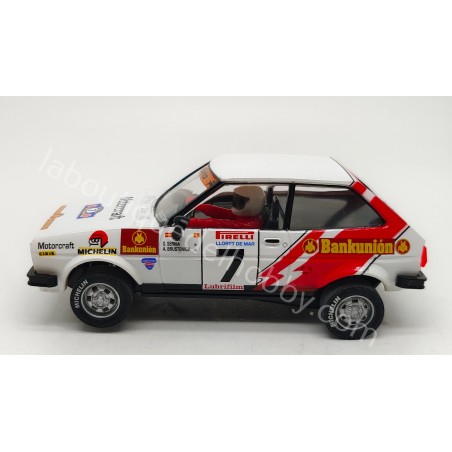 FORD FIESTA MOTORCRAFT SCALEXTRIC ALTAYA SIN CAJA