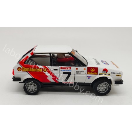 FORD FIESTA MOTORCRAFT SCALEXTRIC ALTAYA SIN CAJA