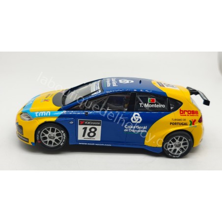 SEAT LEON WTCC MONTEIRO SCALEXTRIC 62740 SIN CAJA