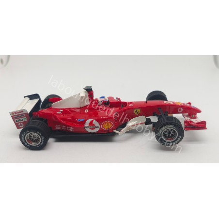 FERRARI F2004 F1 R. BARRICHELLO SCALEXTRIC SIN CAJA