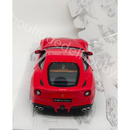 FERRARI F12 BERLINETTA BURAGO ESCALA 1:24