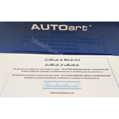 FORD SHELBY GT-350R AUTOART ESCALA 1:18