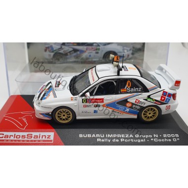 SUBARU IMPREZA GRUPO N C. SAINZ RALLY PORTUGAL COCHE 0 2005 ALTAYA ESCALA 1:43
