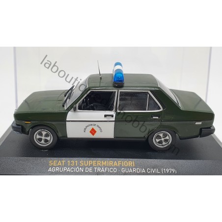 SEAT 131 SUPERMIRAFIORI AGRUPACION DE TRAFICO GUARDIA CIVIL 1979 ALTAYA ESCALA 1:43