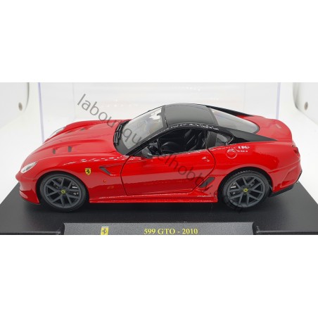 FERRARI 599 GTO 2010 HACHETTE BURAGO ESCALA 1:24