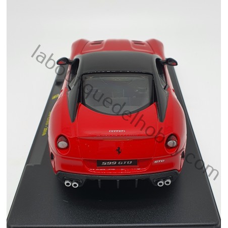 FERRARI 599 GTO 2010 HACHETTE BURAGO ESCALA 1:24