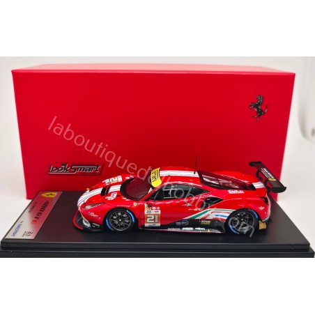 FERRARI 488 GTE AF CORSE N.21 MANN-ULRICH-VILANDER LE MANS 2022 LOOKSMART ESCALA 1:43
