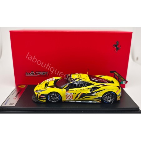 FERRARI 488 GTE IRON LYNX N.60 SCHIAVONI-BALZAN-GIAMMARIA LE MANS 2022 LOOKSMART ESCALA 1:43