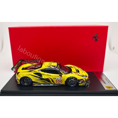 FERRARI 488 GTE IRON LYNX N.60 SCHIAVONI-BALZAN-GIAMMARIA LE MANS 2022 LOOKSMART ESCALA 1:43