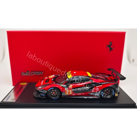 FERRARI 488 GTE INCEPTION RACING N.71 BARNICOAT-IRIBE-MILLROY LE MANS 2022 LOOKSMART ESCALA 1:43