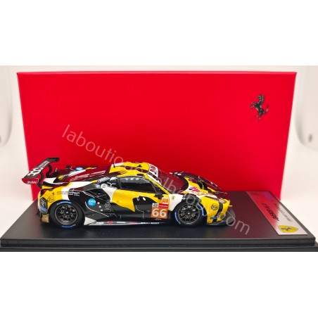 FERRRARI 488 GTE JMW MOTORSPORT 66 LE MANS 2021 LOOKSMART ESCALA 1:43