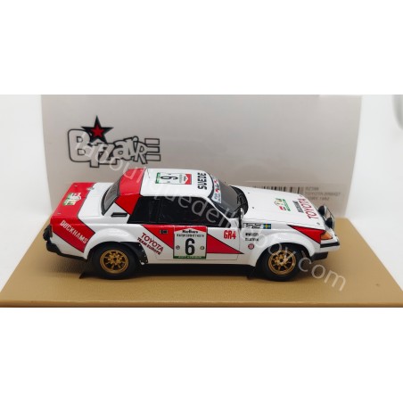 TOYOTA CELICA 2000GT P. EKLUND IVORY COAST 1982 BIZARRE ESCALA 1:43
