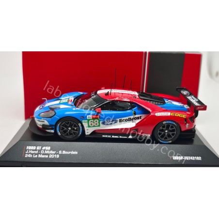 FORD GT HAND-MULLER-BOURDAIS LE MANS 2019 IXO ESCALA 1:43