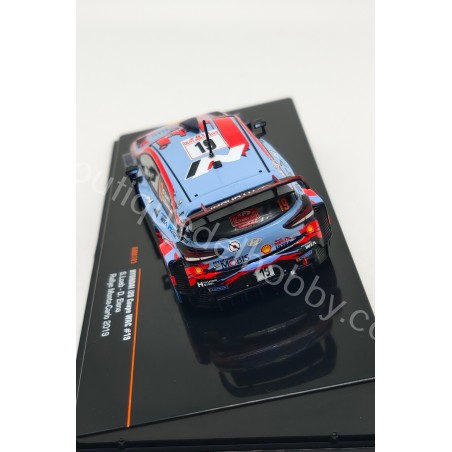 HYUNDAI I20 COUPE WRC S. LOEB RALLYE MONTE CARLO 2019 IXO ESCALA 1:43