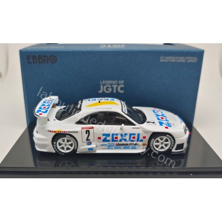 NISSAN SKYLINE R33 ZEXEL SUZUKI-KAGEYAMA JGTC 1998 EBBRO ESCALA 1:43