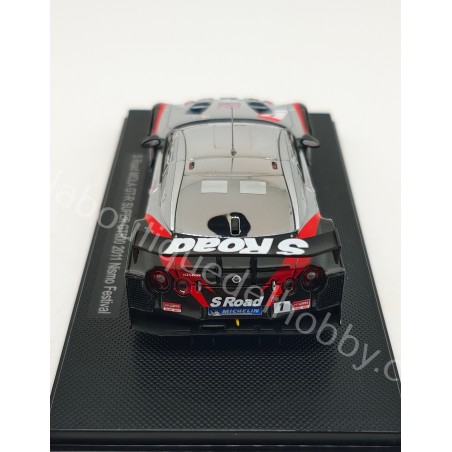 NISSAN GT-R S ROAD MOLA MASATAKA-RONNIE SUPER GT500 NISMO FESTIVAL 2011 EBBRO ESCALA 1:43