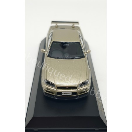 NISSAN SKYLINE GT-R (BNR34) MSPEC NÜR 2002 CAR-NEL ESCALA 1:43