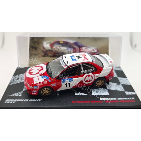 SUBARU IMPREZA A. VOVOS ACROPOLIS RALLY 1997 ALTAYA ESCALA 1:43