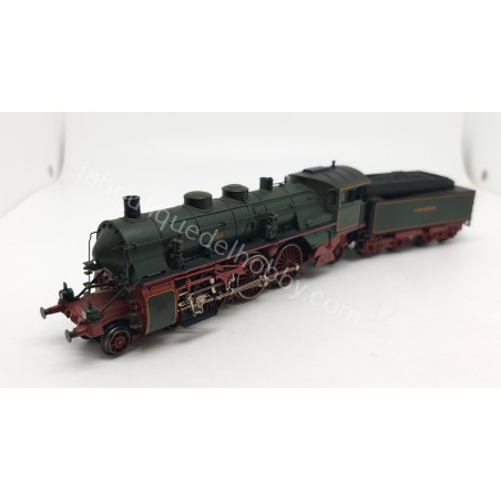 LOCOMOTORA DE VAPOR 3644 K.BAY.STS.B MARKLIN 3092 ANALOGICA ESCALA H0 SIN CAJA