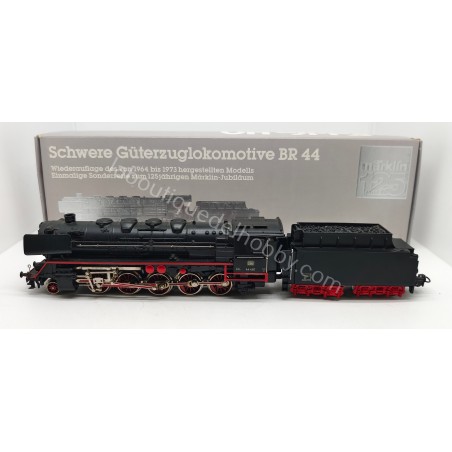LOCOMOTORA DE VAPOR BR 44 DB MARKLIN 3108 ANALOGICA ESCALA H0 DEFECTUOSA