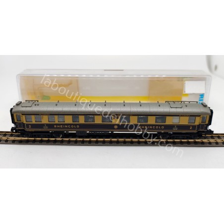 VAGON DE PASAJEROS RHEINGOLD 2º 10 703 MINITRIX 15782 ESCALA N