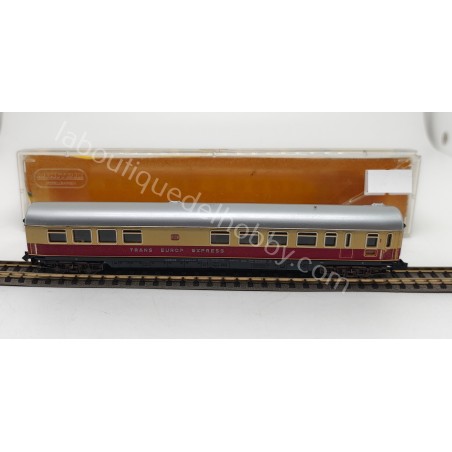 VAGON DE PASAJEROS 1º TEE DB MINITRIX 3018 ESCALA N