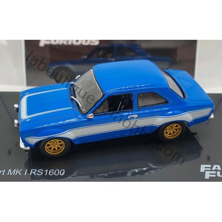 FORD ESCORT MKI RS1600 FAST & FURIOUS ALTAYA ESCALA 1:43