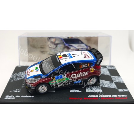 FORD FIESTA RS WRC T. NEUVILLE RALLY MEXICO 2013 ALTAYA ESCALA 1:43